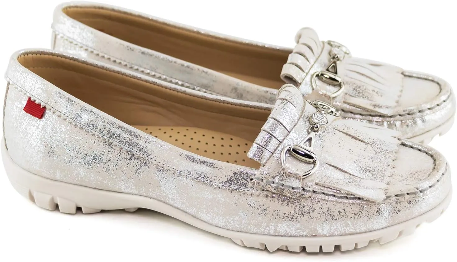 Marc Joseph New York Women's Golf Leather Made in Brazil Lexington Performance Fashion Shoe Moccasin