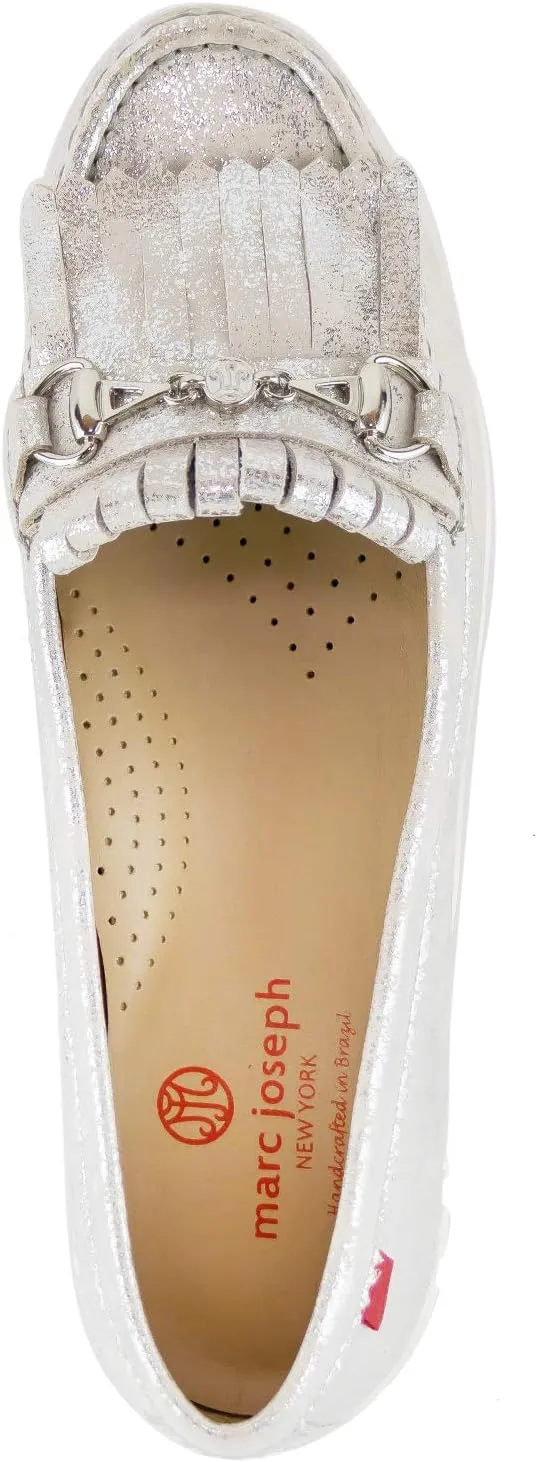 Marc Joseph New York Women's Golf Leather Made in Brazil Lexington Performance Fashion Shoe Moccasin