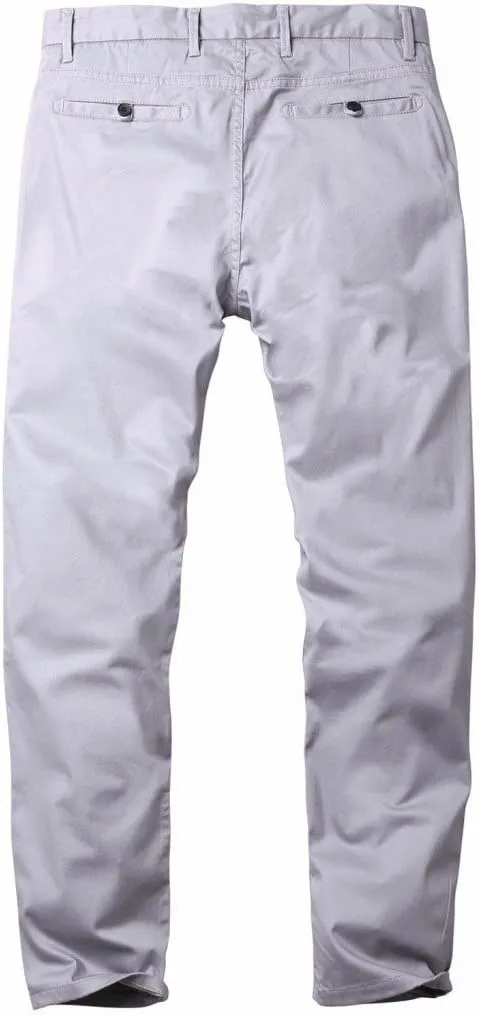 Match Men's Slim Tapered Stretchy Casual Pants #8105