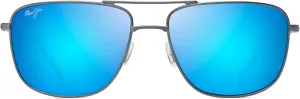 Maui Jim Men's Mikioi Polarized Aviator Sunglasses
