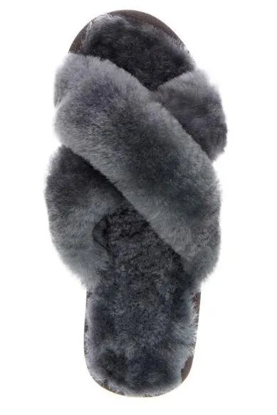 Mayberry Charcoal Slippers