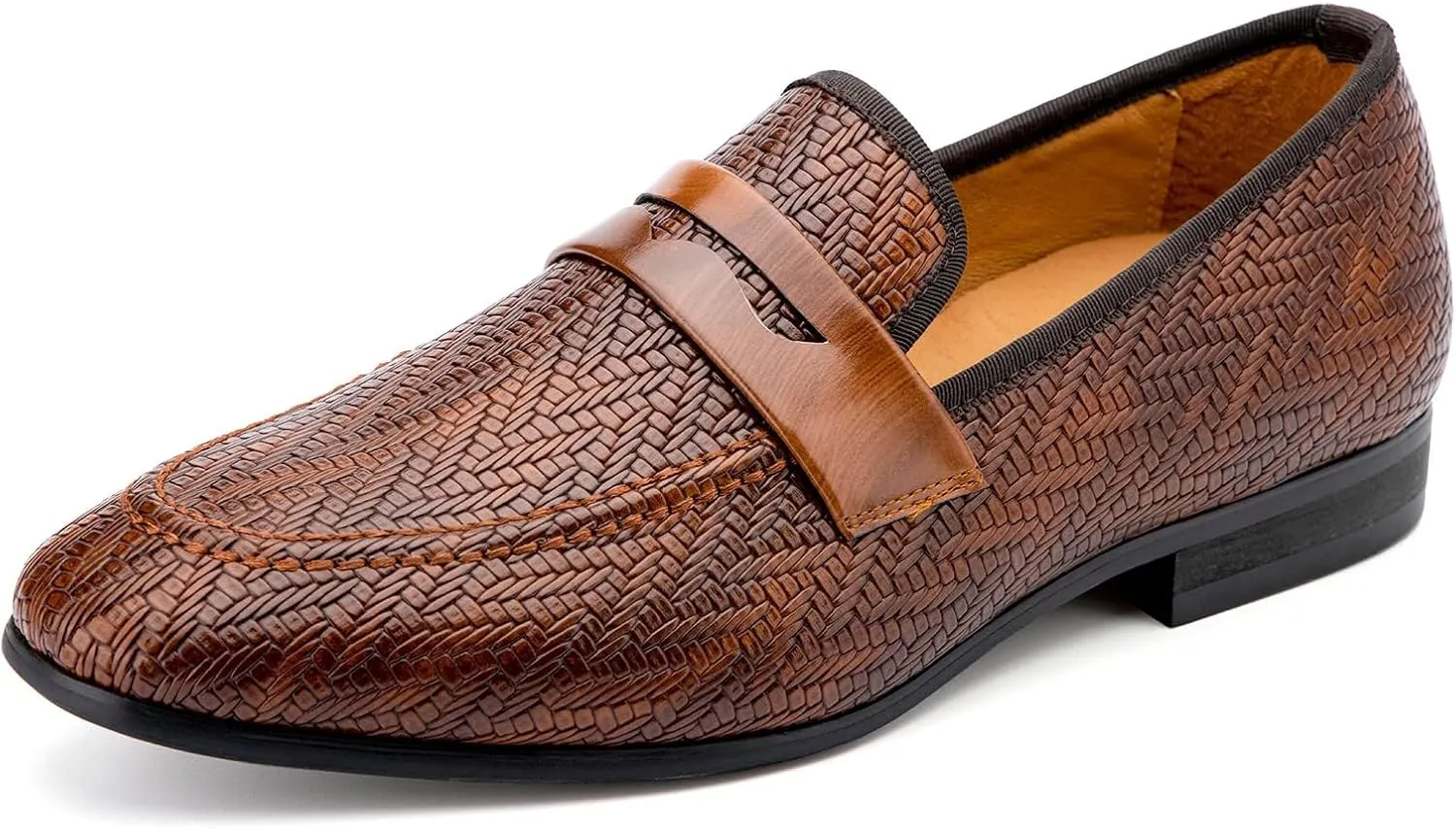 Meijiana Men's Fashion Classic Loafers Luxury Loafer Shoes and Weeding Dress Shoes for Men