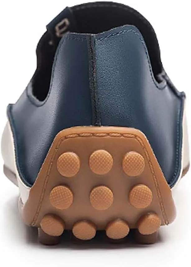 Men's Fashion Casual Loafers Comfortable Non-slip Driving Shoes Lightweight Soft-soled Casual Walking Shoes-Hand-stitched-Fashionable Urban Men's Shoes Large Size-4-13 US Size