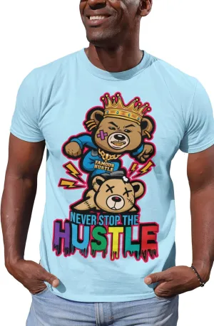 Mens Graphic T-Shirt Urban Streetwear Sneaker Retro Matching Tee, Match Back to Jordan Shoes T Shirt