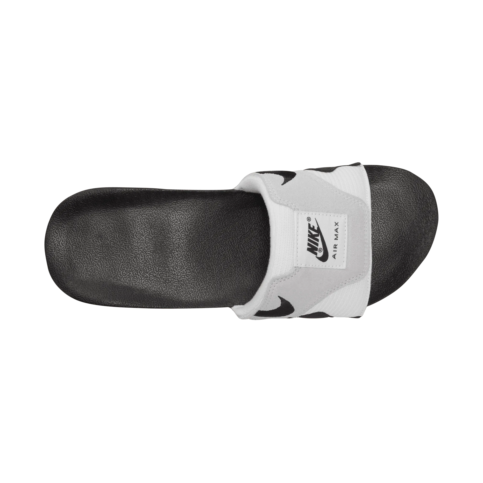 Men's Nike Air Max 1 Slides "White Black"