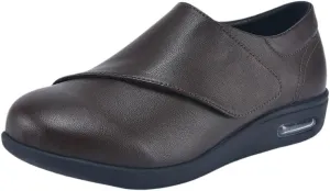 Men's Trendy Solid Slip On Loafer Shoes Comfortable Cowhide Soles Non-Slip Walking Shoes