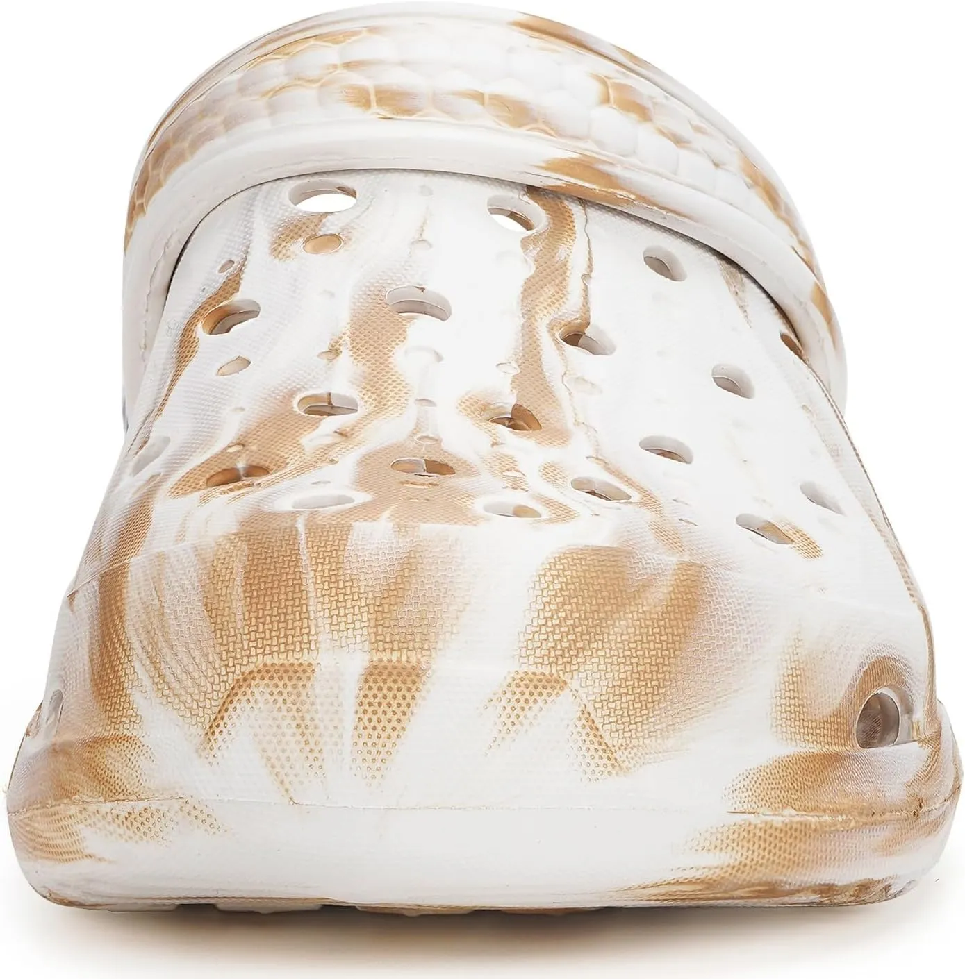 Mens Womens Garden Clogs Shoes with Arch Support Unisex Gardening Slip on Sandals Beach Slippers Tie-Dye Clog