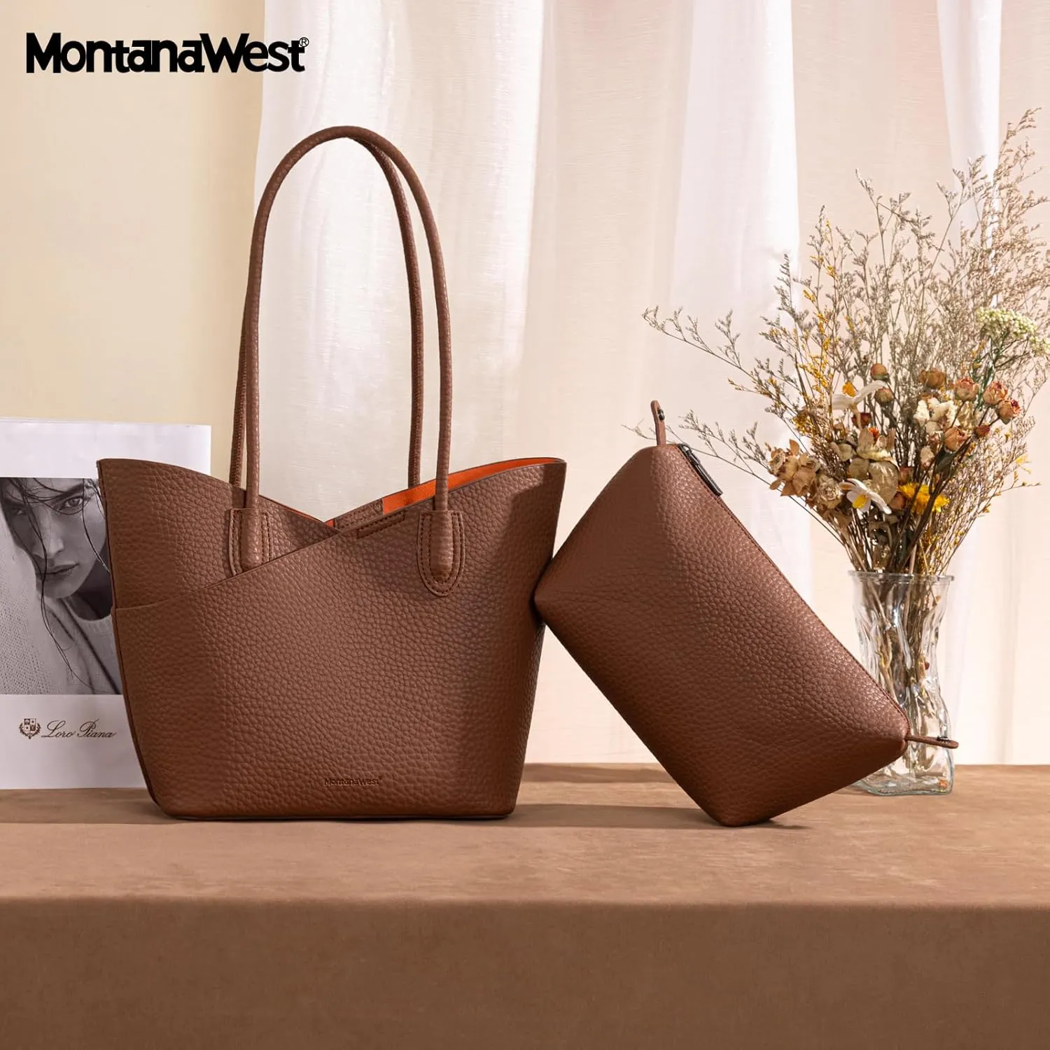 Montana West Tote Bag for Women Hobo Shoulder Purses and Handbags