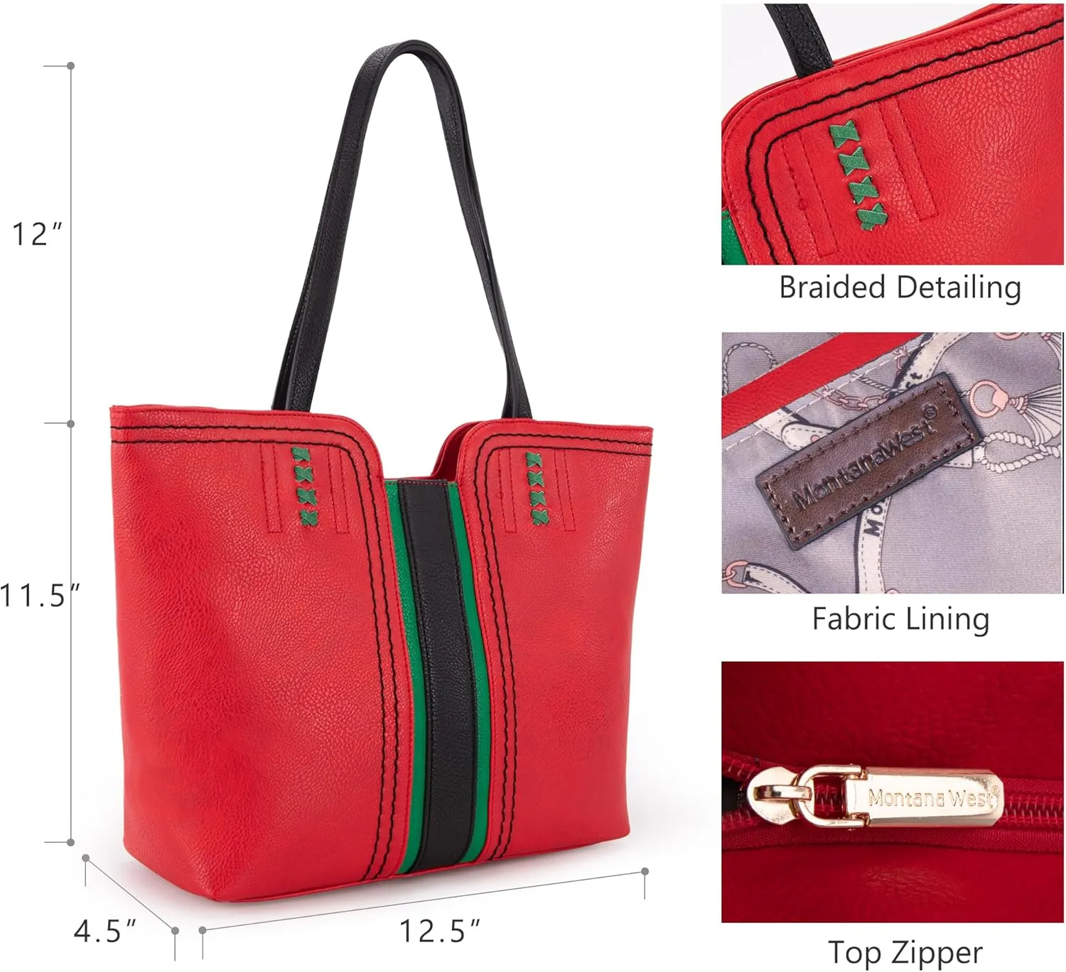 Montana West Tote Bag for Women Top Handle Satchel Purse