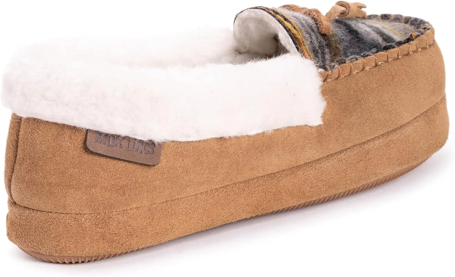 MUK LUKS Women's Leather Goods Sia Moccasin Slipper