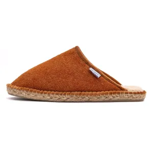 Mule Fourrée Didier Cognac