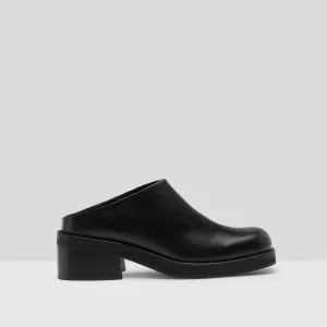 Mules Hilma Black Leather Limited edition range Exclusive collection