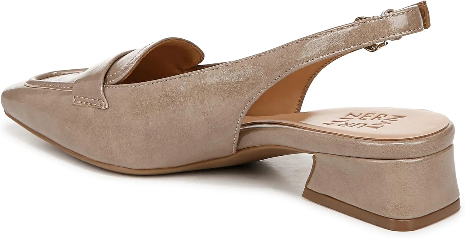 Naturalizer Womens Garner Pointed Toe Low Heel Slingback Dress Shoe