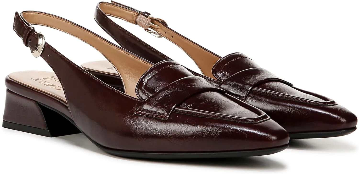 Naturalizer Womens Garner Pointed Toe Low Heel Slingback Dress Shoe