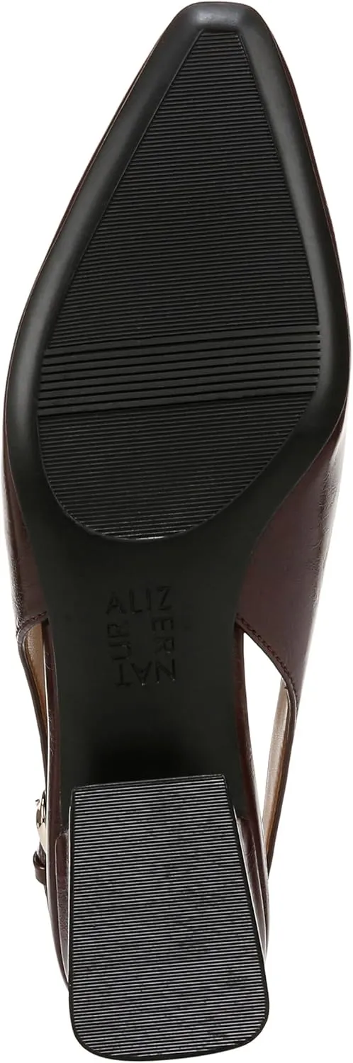 Naturalizer Womens Garner Pointed Toe Low Heel Slingback Dress Shoe
