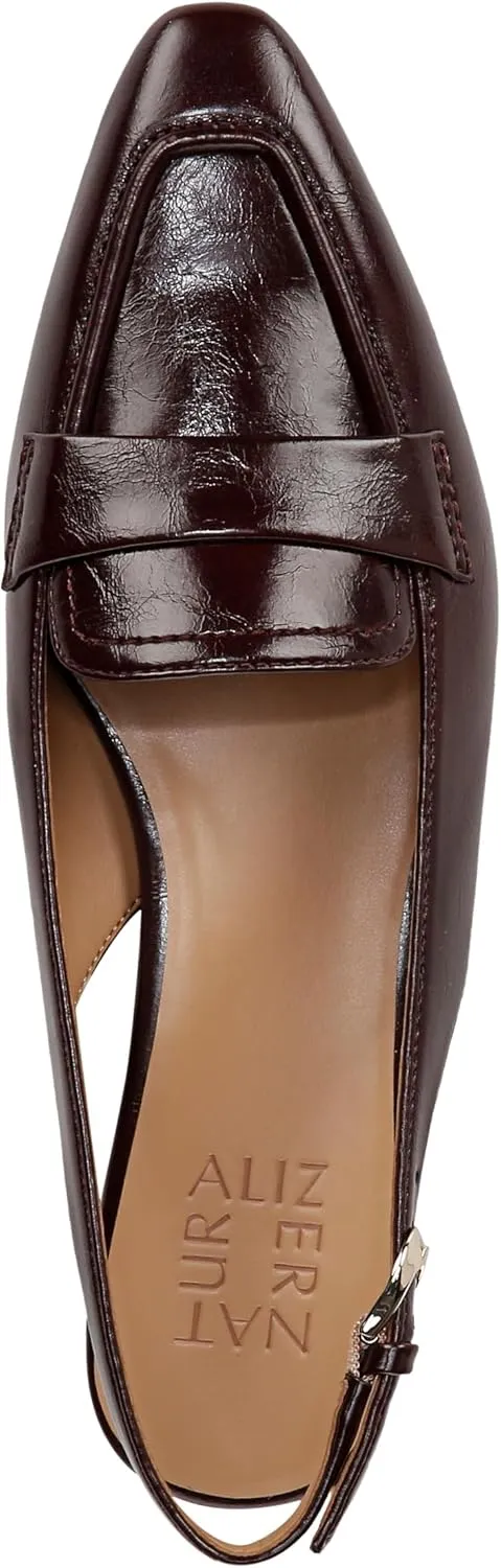 Naturalizer Womens Garner Pointed Toe Low Heel Slingback Dress Shoe