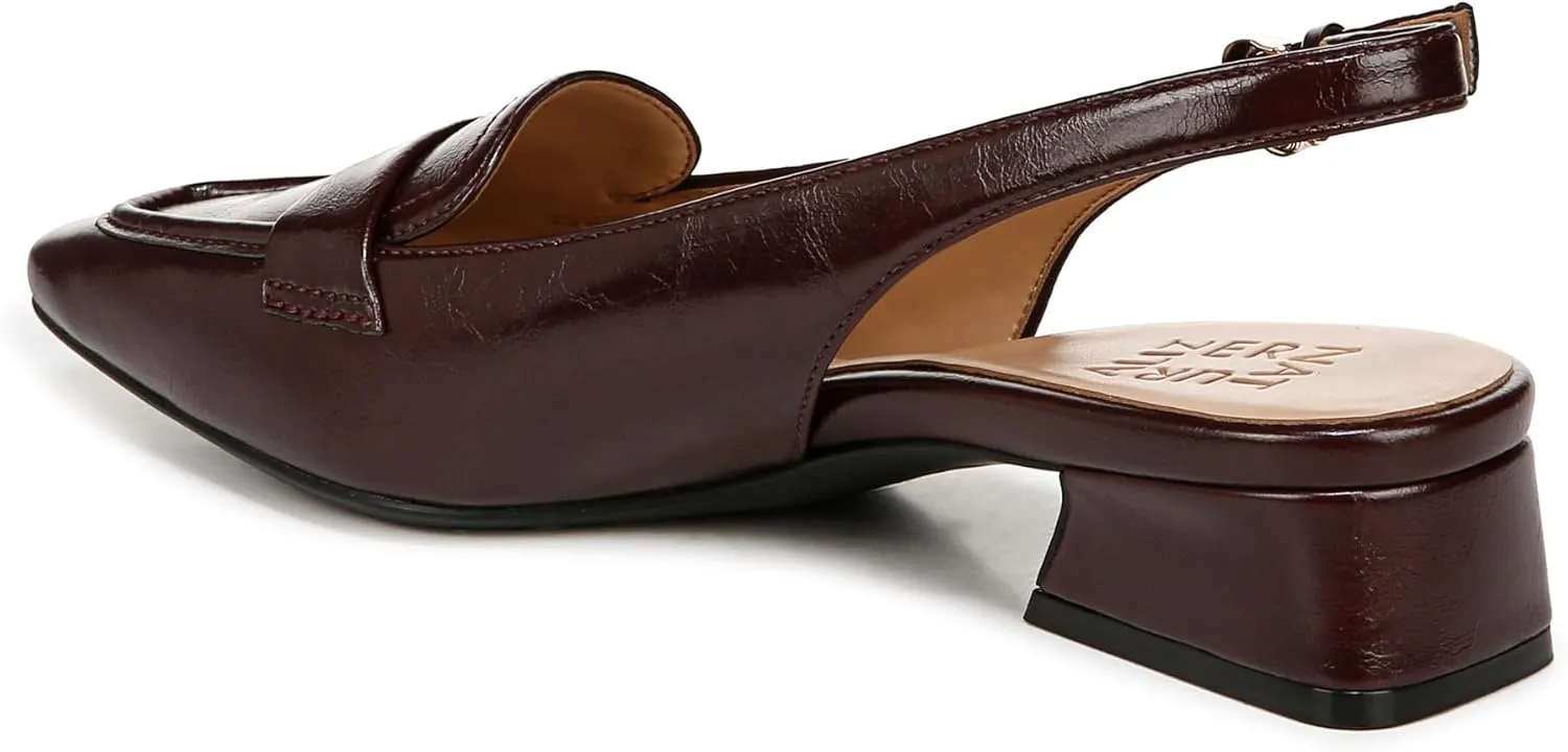 Naturalizer Womens Garner Pointed Toe Low Heel Slingback Dress Shoe