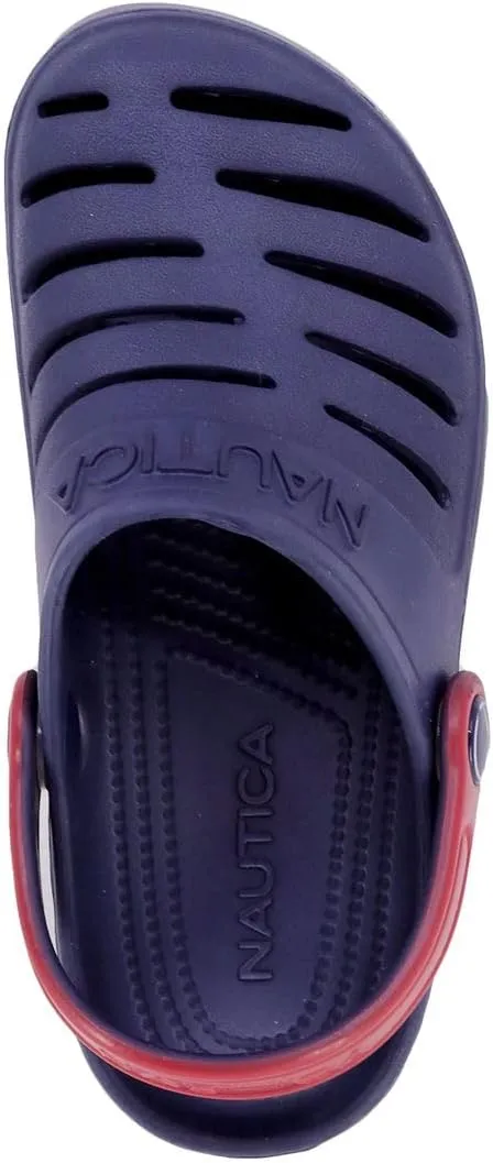 Nautica Kids Sports Clogs Sandals, Athletic Beach Water Shoes - River Edge|Boys - Girls| (Toddler/Little Kid/Big Kid)
