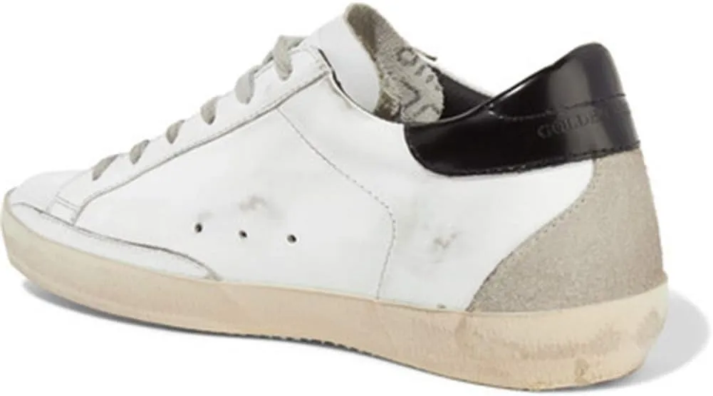 nesho Casual Leather Sneakers Super Star Womens Sport Shoes Slide