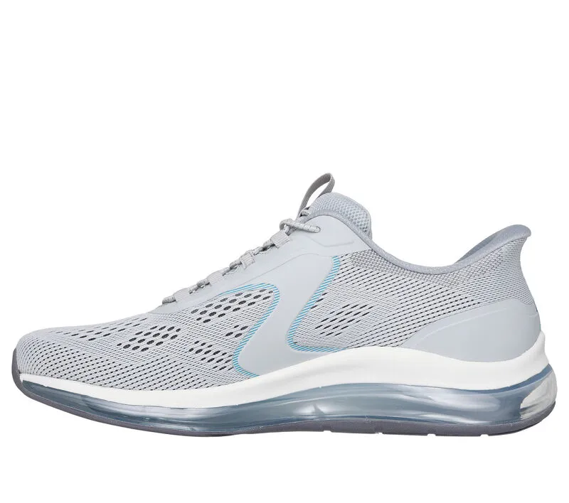 NEW Men's SKECHERS SLIP-INS: SKECH-AIR ELEMENT 2.0 - SAIRO Gray Blue MESH Shoes AUTHENTIC IN BOX