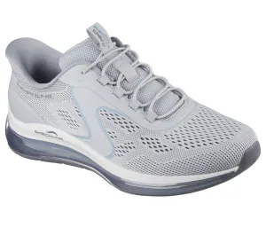 NEW Men's SKECHERS SLIP-INS: SKECH-AIR ELEMENT 2.0 - SAIRO Gray Blue MESH Shoes AUTHENTIC IN BOX