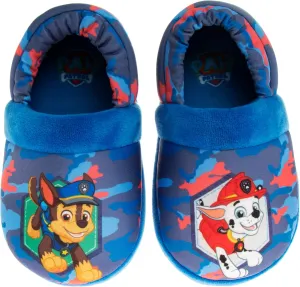 Nickelodeon Paw Patrol and Sponge Bob Squarepants - Toddler Boys Chase and Marshall House Shoes - Plush Lightweight Warm indoor Comfort Soft Aline House Slippers (Toddler/Little Kid/Big Kid)