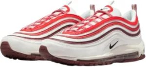 Nike Air Max 97 Men's Shoes (FN6957-101, Summit White/Dark Team Red/Dragon Red/Black) Size 8.5