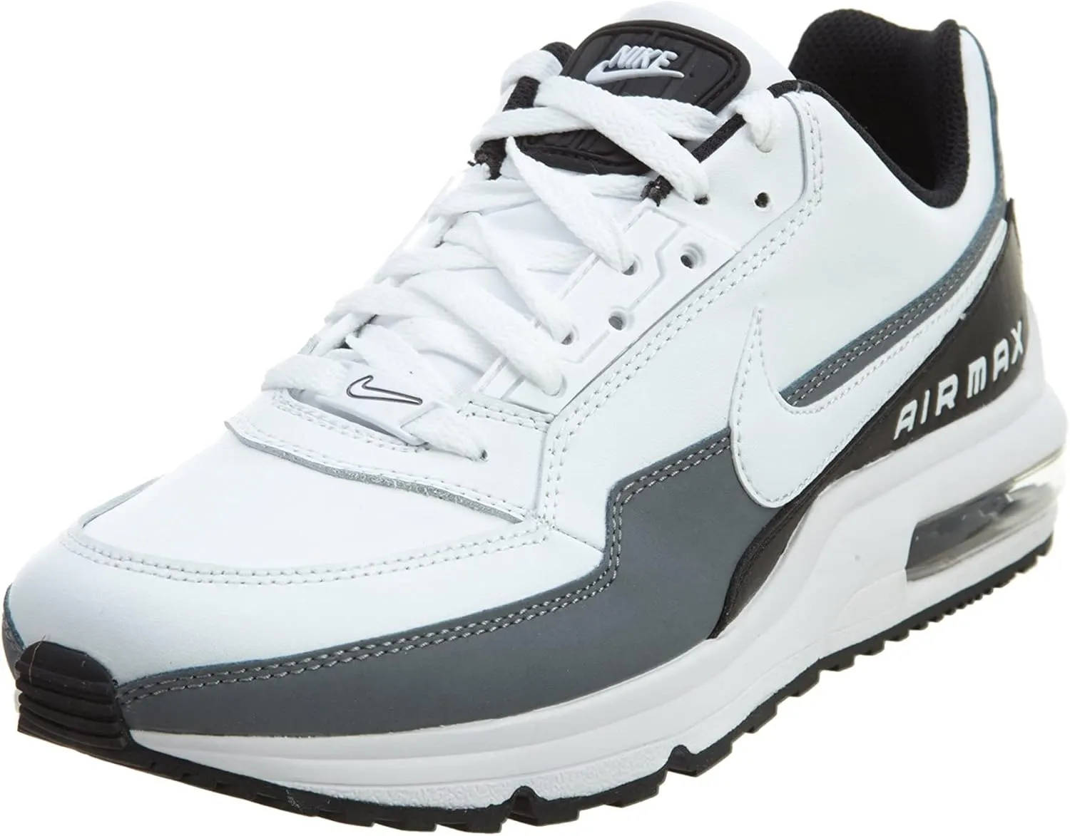 Nike Men's Air Max LTD 3 Shoes Sneaker, White/White-Black-Cool Grey, 11