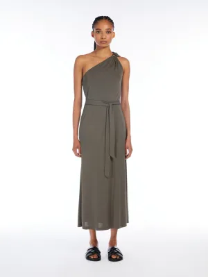 One-shoulder long dress