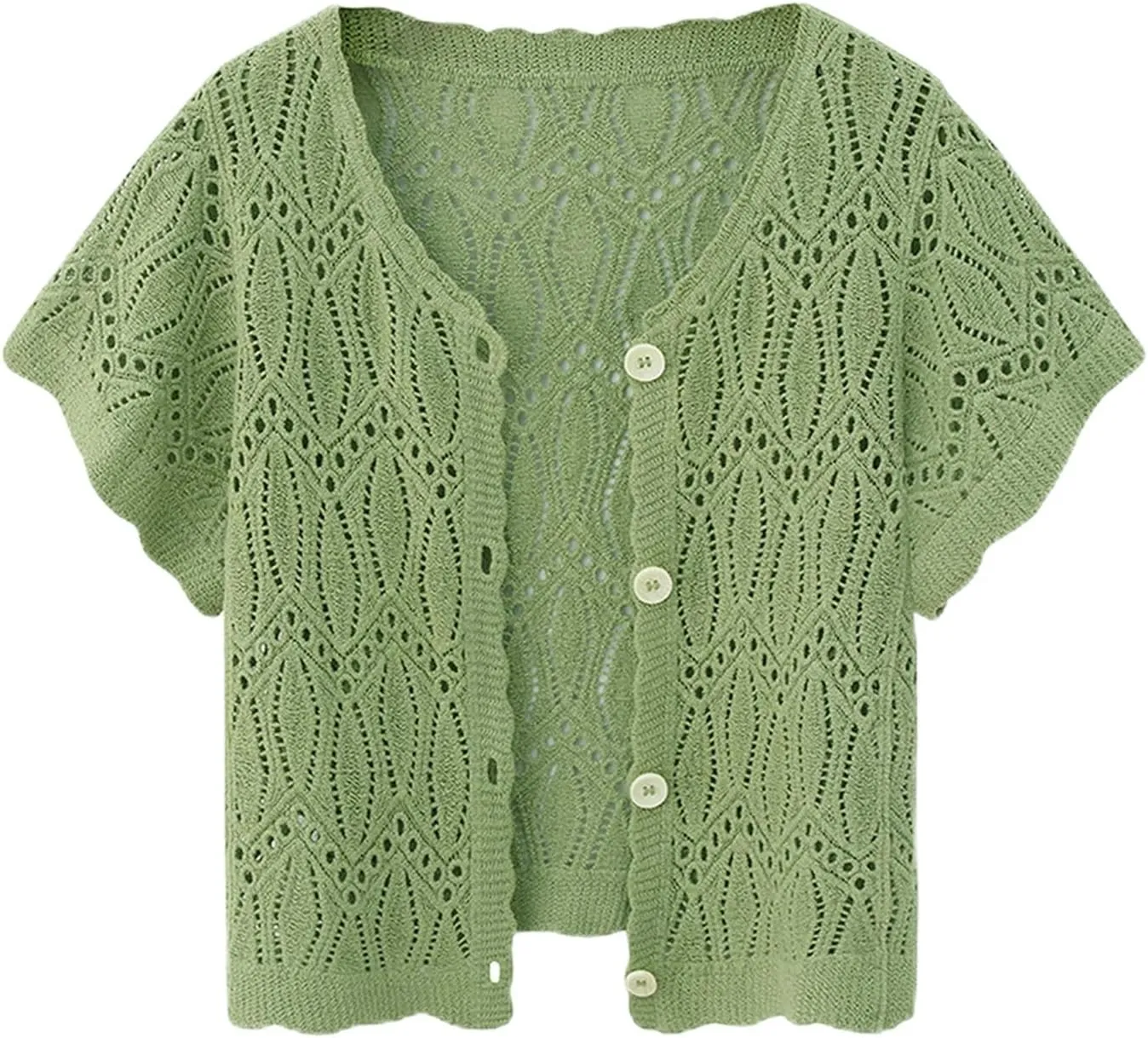 Open Front Summer Cotton Thin Cardigans for Women Lightweight Cropped Cardigan Sweaters for Women