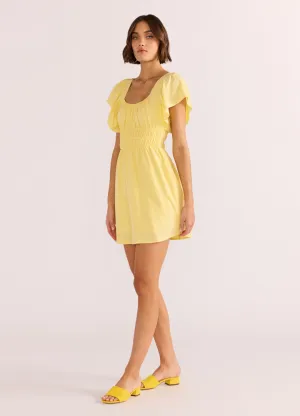 Ophealia Flutter Mini Dress