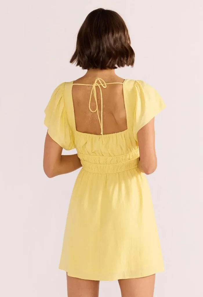 Ophelia Flutter Mini Dress