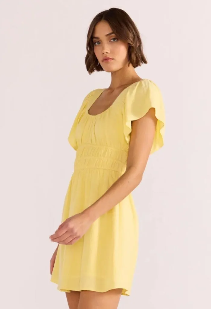 Ophelia Flutter Mini Dress