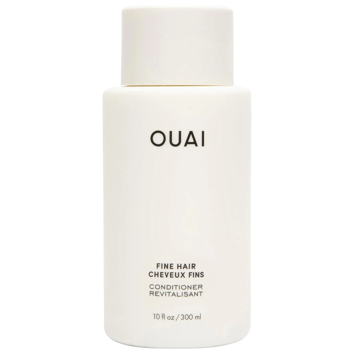 OUAI Fine Shampoo and Conditioner Set - Sulfate Free Shampoo and Conditioner for Fine Hair - Made with Keratin, Marshmallow Root, Shea Butter & Avocado Oil - Free of Parabens & Phthalates (10 Fl Oz)
