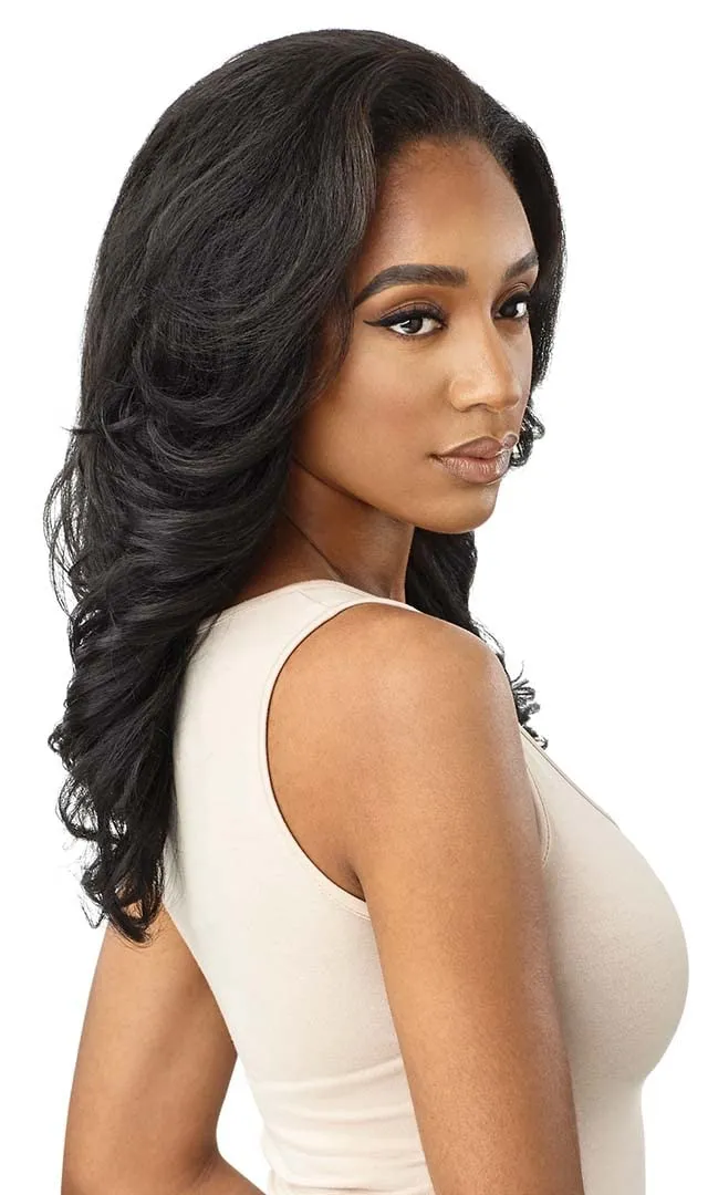 Outre Synthetic Quick Weave Wig - Neesha H305 (Color:2 Dark Brown)