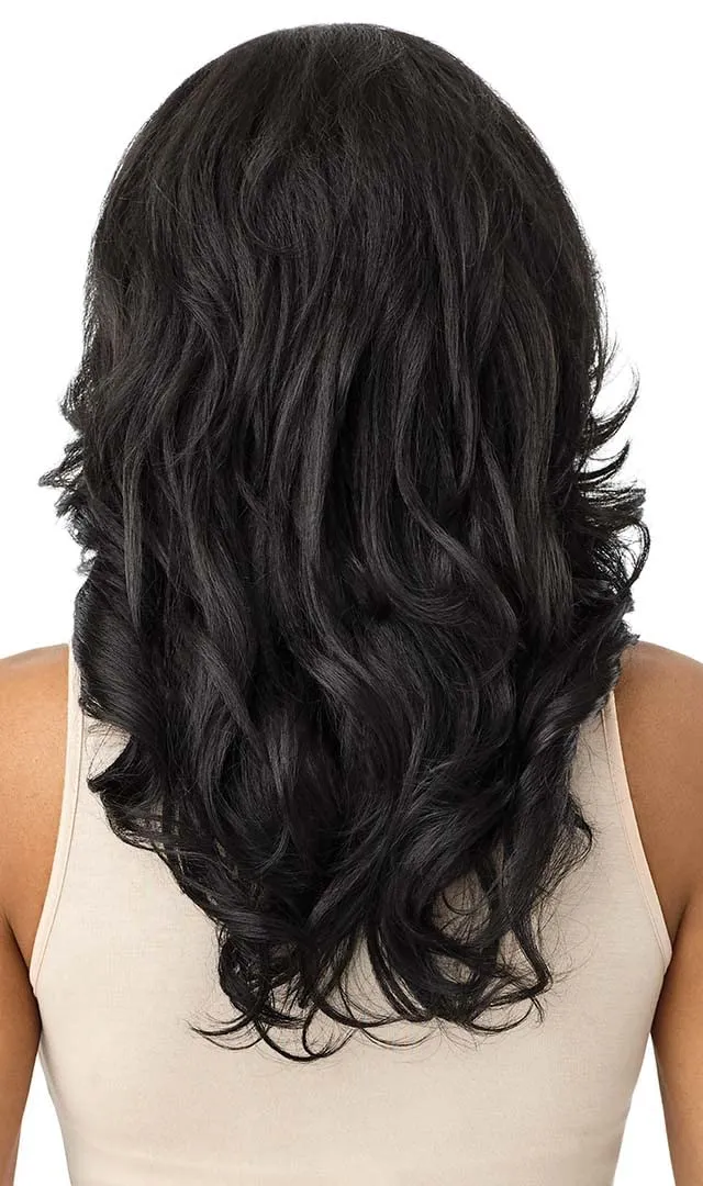 Outre Synthetic Quick Weave Wig - Neesha H305 (Color:2 Dark Brown)