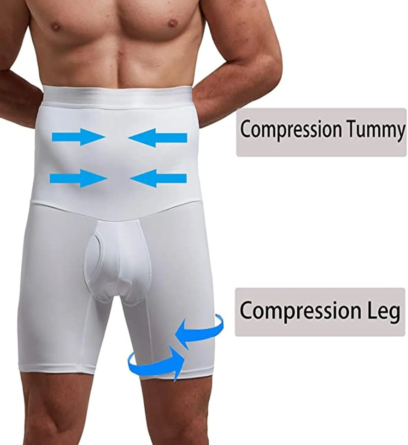 Perfect Body High Elasticity Comfortable Shapewear, Men Shapewear, High Waist Slimming Underwear for Men