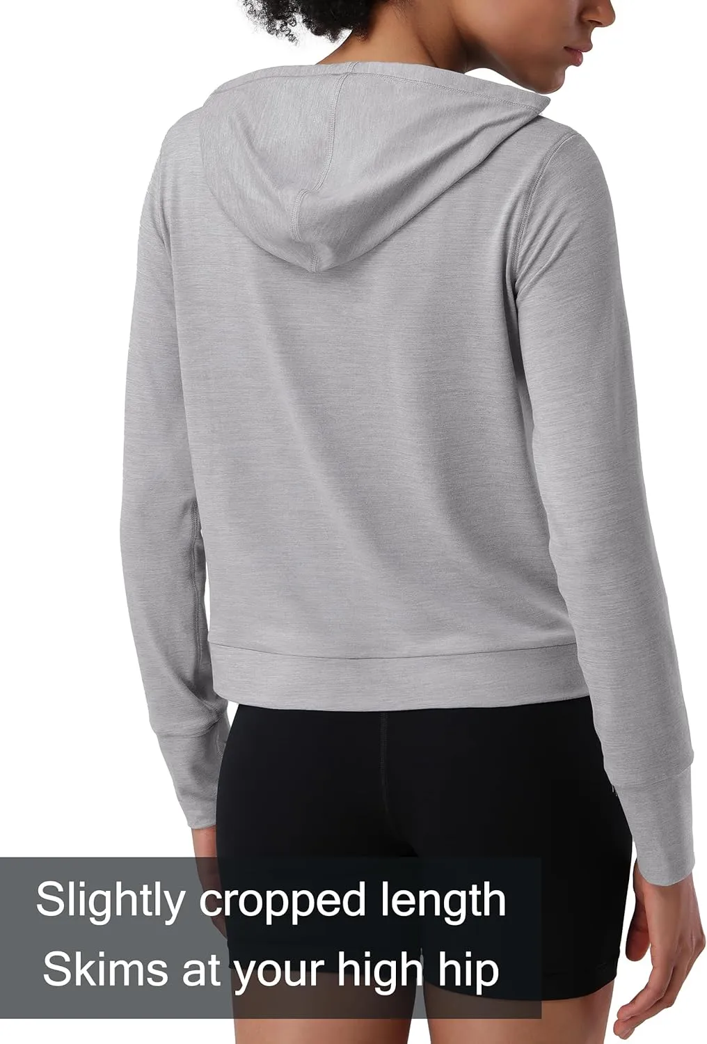 Pioneer Camp Women's Lightweight Hoodies Pullover Thin Soft Gym Hooded Sweatshirt Workout Athletic Running Yoga Casual Tops