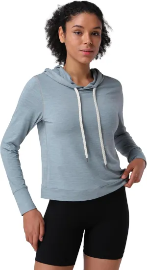 Pioneer Camp Women's Lightweight Hoodies Pullover Thin Soft Gym Hooded Sweatshirt Workout Athletic Running Yoga Casual Tops