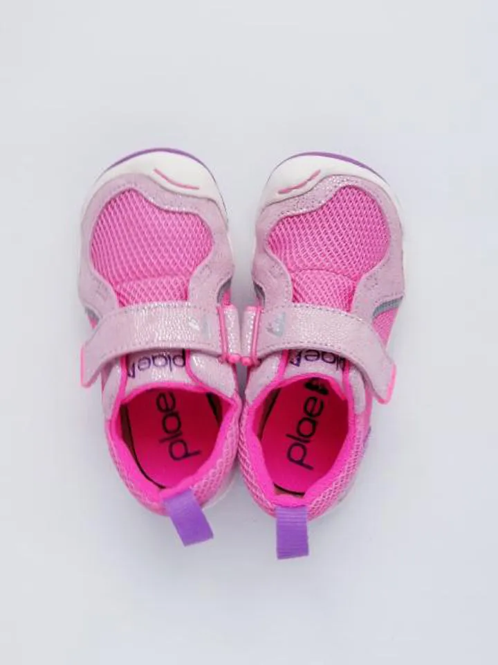 Plae Girl's Pink/Dewberry Sneakers