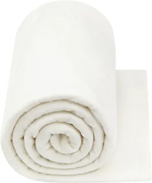 PLANTIONAL Natural Cotton Batting for Quilts: 79-Inch x 91-Inch Light Weight Purely Natural All Season Quilt Batting for Quilts, Craft and Wearable Arts