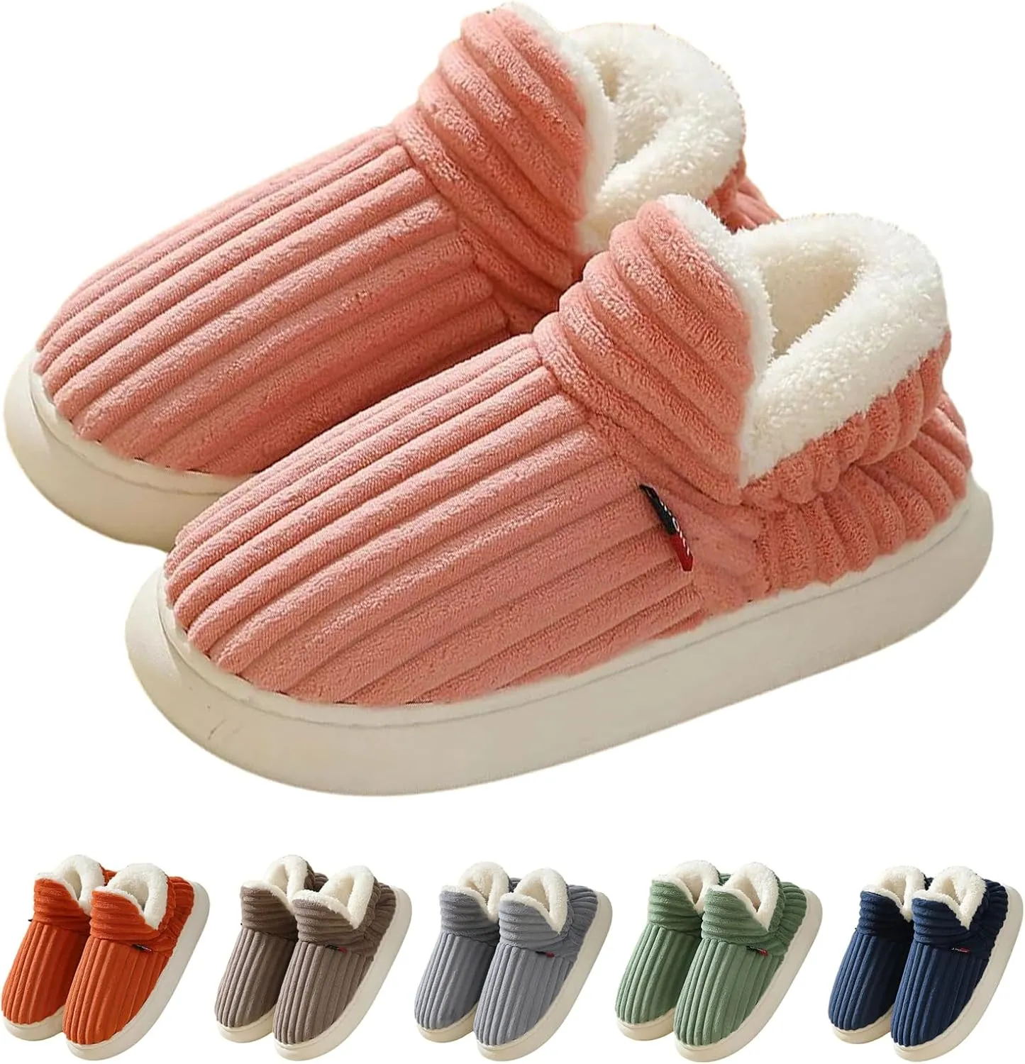 Pluffi the Cozy & Stylish Slipper, Winter Fur Fluffy Warm Snow Cloud Slippers Unisex