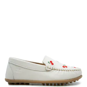 Porte Off White Cherry Loafer
