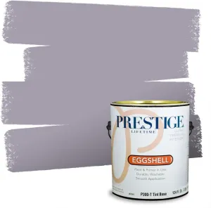 PRESTIGE Paints Interior Paint and Primer In One, 1-Gallon, Eggshell, Comparable Match of Sherwin Williams* Ash Violet*