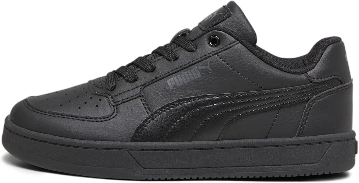 PUMA Caven Sneaker, Black-Cool Dark Gray, 6.5 US Unisex Big Kid