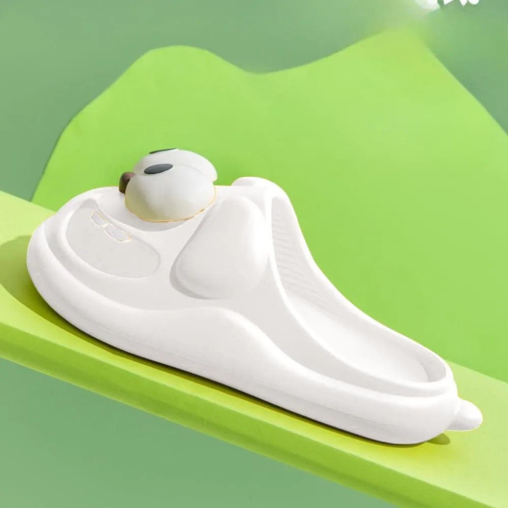 Puppy Slippers Bathroom Slippers Women's Summer Slippers Cave Shoes Simple Slippers Outside To Wear Indoor Home Home Non-slip