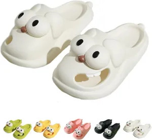 Puppy Slippers Bathroom Slippers Women's Summer Slippers Cave Shoes Simple Slippers Outside To Wear Indoor Home Home Non-slip