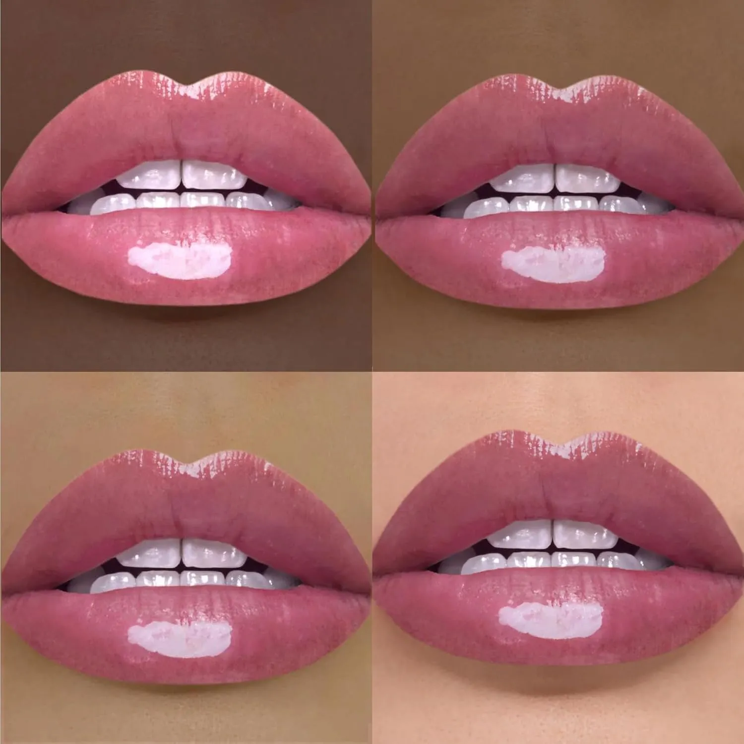 PUZZLE Lip Gloss Wand | Shiny, Shimmery, Non-Sticky, Moisturizing, Long-Lasting, Cruelty-Free, Vegan, Paraben-Free, High Shine Color (Shimmer & Shine | Purple Wine)