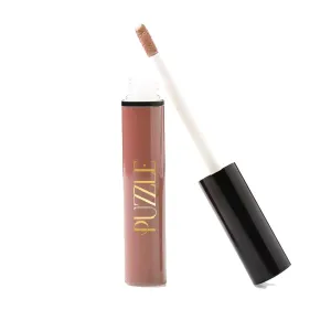 PUZZLE Lip Gloss Wand | Shiny, Shimmery, Non-Sticky, Moisturizing, Long-Lasting, Cruelty-Free, Vegan, Paraben-Free, High Shine Color (Touch | Mauve)