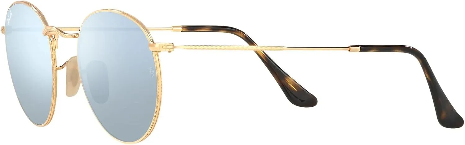Ray-Ban RB3447N Round Flat Lens Sunglasses